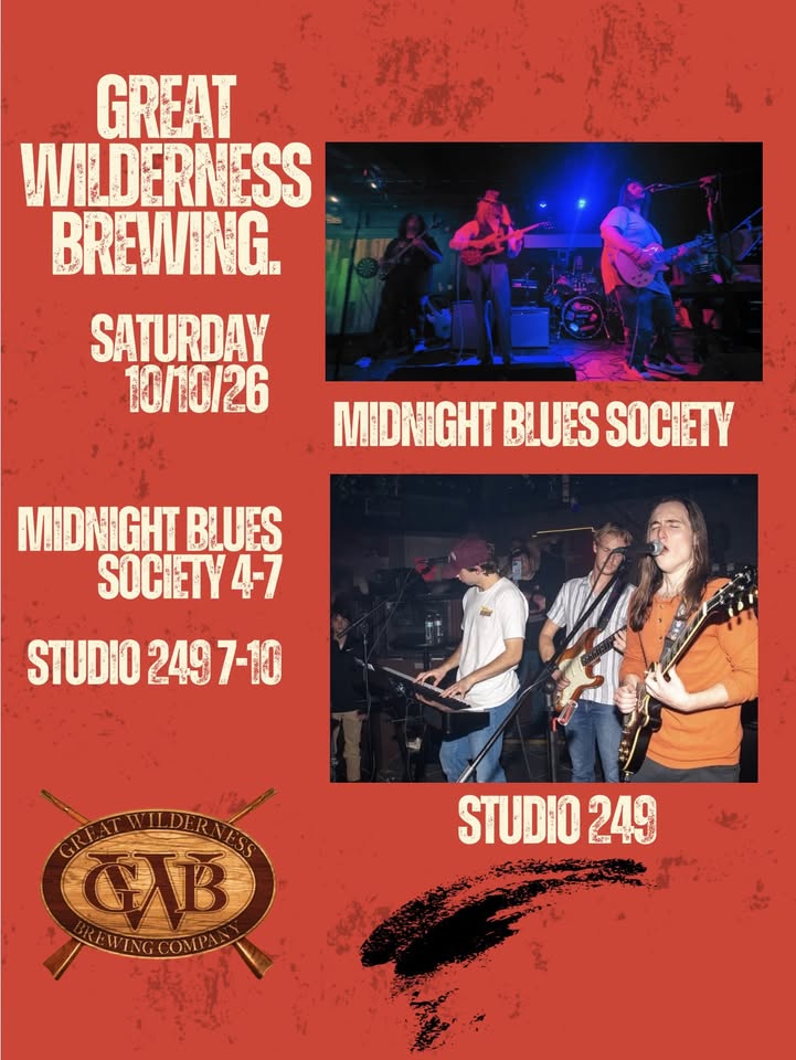 Live Music: Midnight Blues Society & Studio 249